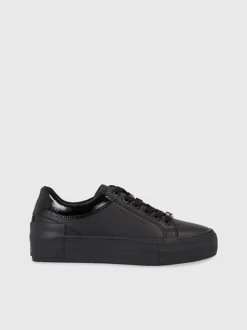 Calvin Klein Leather Platform Trainers