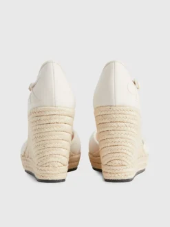 Calvin Klein Recycled Espadrille Wedge Sandals -Calvin Cloth Shop YW0YW01194 YBH alternate3