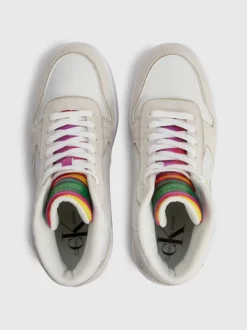 Calvin Klein Leather High-Top Trainers - Pride 12 Calvin Klein Leather High-Top Trainers - Pride -Calvin Cloth Shop YW0YW01235 YBJ alternate2
