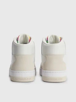 Calvin Klein Leather High-Top Trainers - Pride 13 Calvin Klein Leather High-Top Trainers - Pride -Calvin Cloth Shop YW0YW01235 YBJ alternate3