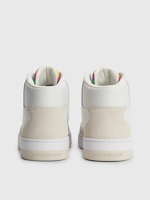 Calvin Klein Leather High-Top Trainers - Pride 6 Calvin Klein Leather High-Top Trainers - Pride - Image 4