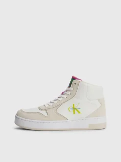 Calvin Klein Leather High-Top Trainers - Pride 15 Calvin Klein Leather High-Top Trainers - Pride -Calvin Cloth Shop YW0YW01235 YBJ alternate5