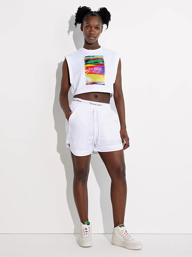 Calvin Klein Leather High-Top Trainers - Pride 9 Calvin Klein Leather High-Top Trainers - Pride - Image 7