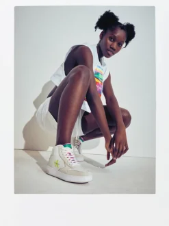 Calvin Klein Leather High-Top Trainers - Pride 17 Calvin Klein Leather High-Top Trainers - Pride -Calvin Cloth Shop YW0YW01235 YBJ alternate7