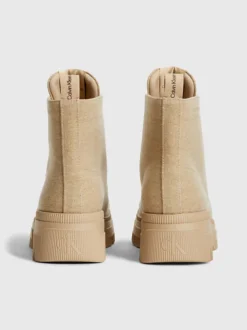 Calvin Klein Recycled Canvas Heeled Boots -Calvin Cloth Shop YW0YW01239 ACC alternate3
