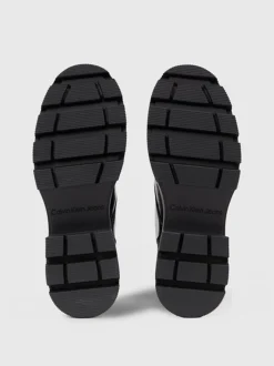 Calvin Klein Faux Leather Platform Boots -Calvin Cloth Shop YW0YW01265 0GT alternate4